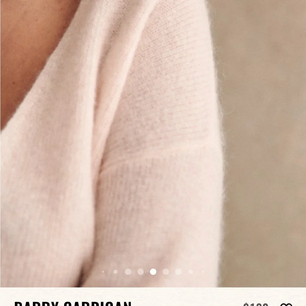 Sezane Barry Cardigan - rose - Picture 2 of 7